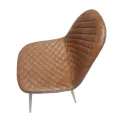 SILLA MOON POLIPIEL TIERRA Y TELA