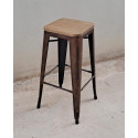 Tools Rusty wood stool