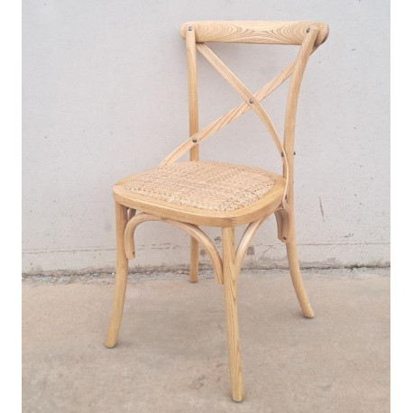 SILLA CROSSBACK NATURAL