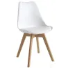 Silla Spider Cross replica eames blanca 