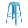 Taburete Tools blanco Azul Turquesa